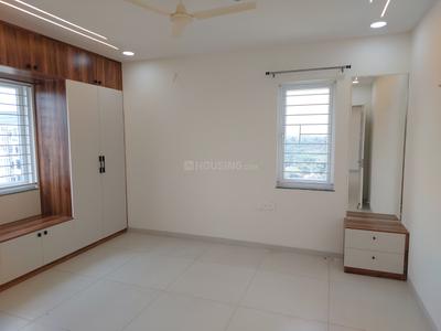 Bedroom Image of 2190 Sq.ft 3 BHK Apartment / Flat for rent in Jayabheri The Nirvana, Gachibowli Hyderabad for Rs. 75000