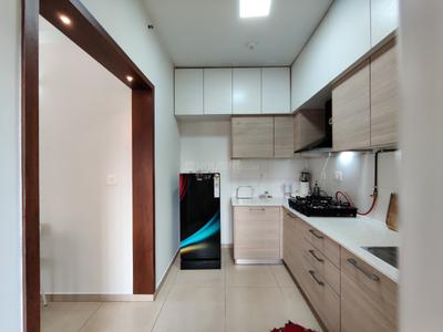 Kitchen Image of 1097 Sq.ft 2 BHK Apartment / Flat for rent in Bhartiya Nikoo Homes Phase 2, Thanisandra Bengaluru for Rs. 52002