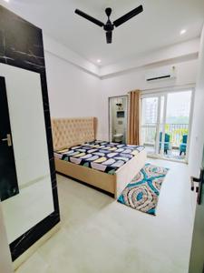 Bedroom Image of 900 Sq.ft 2 BHK Builder Floor for rent in Sector 53 Gurgaon for Rs. 47000
