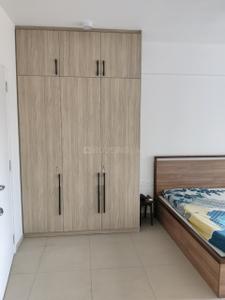 Bedroom Image of 905 Sq.ft 2 BHK Apartment / Flat for rent in Adani Ikaria, Shantigram Ahmedabad for Rs. 80000