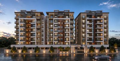 Image of 1280 Sq.ft 3 BHK Apartment / Flat for sale in Gupta Gupta Heritage Park F, Hudkeshwar Bk, Nagpur for Rs. 5952000