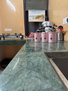 Kitchen Image of 450 Sq.ft 1 BHK Builder Floor for rent in Uttam Nagar New Delhi for Rs. 30000
