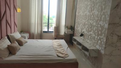 Bedroom Image of 1362 Sq.ft 3 BHK Villa for sale in Serenity By Pumarth II, Manglia Indore for Rs. 8000000