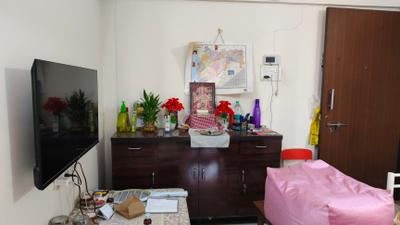 Living Room Image of 800 Sq.ft 1 BHK Apartment / Flat for rent in Raunak City, Kalyan West Kalyan for Rs. 17000
