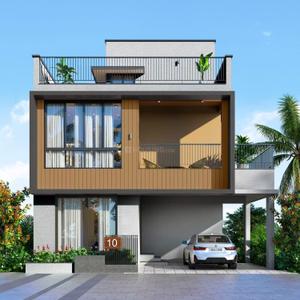 Image of 2574 Sq.ft 4 BHK Villa for sale in Radiance Edgewood, Siruseri, Chennai for Rs. 26700000