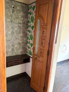 Balcony Image of 600 Sq.ft 1 RK Independent House for rent in Thanisandra Bengaluru for Rs. 8000