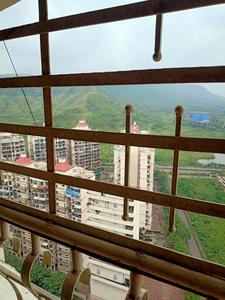 Balcony Image of 1185 Sq.ft 2 BHK Apartment / Flat for sale in Paradise Sai Spring, Kharghar Navi Mumbai for Rs. 13500000
