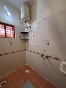 Bathroom Image of 515 Sq.ft 1 BHK Builder Floor for rent in Murugeshpalya Bengaluru for Rs. 23000