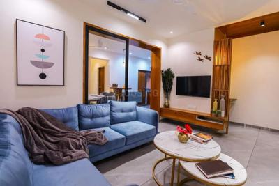 Hall Image of 2115 Sq.ft 3 BHK Apartment / Flat for rent in Gala Aria, South Bopal Ahmedabad for Rs. 60000