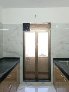 Kitchen Image of 525 Sq.ft 1 BHK Apartment / Flat for rent in Thane West Thane for Rs. 21000