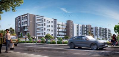 Image of 1055 Sq.ft 2 BHK Apartment / Flat for sale in Sarjapur, Bengaluru for Rs. 6310000