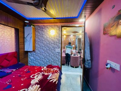 Bedroom Image of 750 Sq.ft 2 BHK Builder Floor for sale in New Building, Rajpur Khurd Extension New Delhi for Rs. 4500000