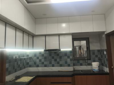 Kitchen Image of 1300 Sq.ft 3 BHK Apartment / Flat for rent in Dhruv Abhishek Aura, Sama Savli Vadodara for Rs. 25000