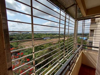Balcony Image of 1414 Sq.ft 3 BHK Apartment / Flat for rent in Acrux Realcon Acropolis, Gothapatna Bhubaneswar for Rs. 16000