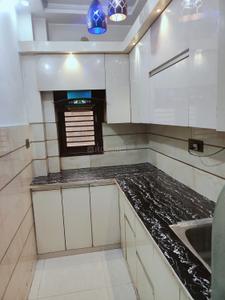Kitchen Image of 680 Sq.ft 2 BHK Builder Floor for rent in Uttam Nagar New Delhi for Rs. 17000