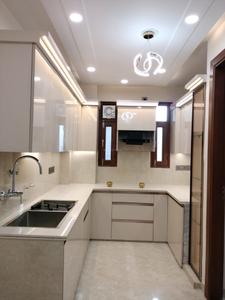 Kitchen Image of 1250 Sq.ft 3 BHK Apartment / Flat for sale in Uttam Nagar New Delhi for Rs. 8300000