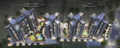 Image of 1150 Sq.ft 2.5 BHK Apartment / Flat for sale in Benchmark Cyprus, Punawale, Pune for Rs. 7800000