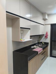 Kitchen Image of 1200 Sq.ft 3 BHK Apartment / Flat for rent in Runwal Gardens, Dombivli East Thane for Rs. 30000