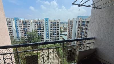 Balcony Image of 1353 Sq.ft 3 BHK Apartment / Flat for rent in Nanded Asawari, Nanded Pune for Rs. 28000