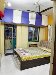 Bedroom Image of 650 Sq.ft 2 BHK Apartment / Flat for rent in Nigdi Pune for Rs. 24000