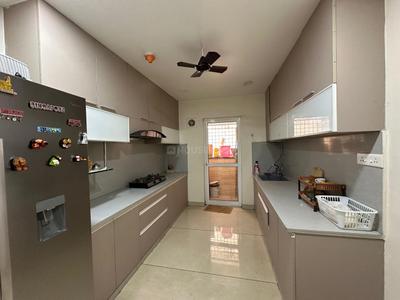 Kitchen Image of 2000 Sq.ft 3 BHK Apartment / Flat for rent in Lodha Meridian Super 60, Kukatpally Hyderabad for Rs. 80000