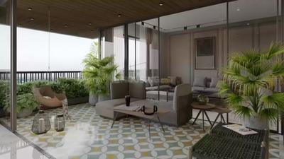 Balcony Image of 4078 Sq.ft 4 BHK Apartment / Flat for sale in Thaltej Ahmedabad for Rs. 32000000