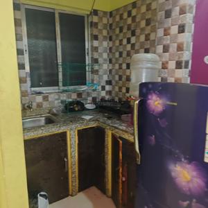 Kitchen Image of 400 Sq.ft 1 BHK Builder Floor for rent in Kasba Kolkata for Rs. 12000