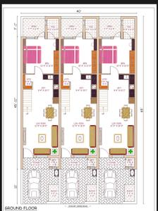 Image of 960 Sq.ft 3 BHK Independent House for sale in Vardhman Nagar, Rajkot for Rs. 6300000