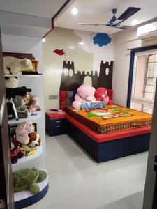 Bedroom Image of 1545 Sq.ft 3 BHK Apartment / Flat for rent in Narendrapur Kolkata for Rs. 30000