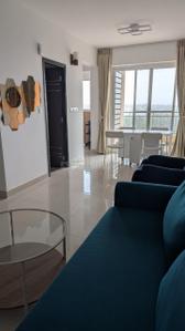 Living Room Image of 1055 Sq.ft 2 BHK Apartment / Flat for rent in Shriram Solitaire, Yelahanka New Town Bengaluru for Rs. 38000