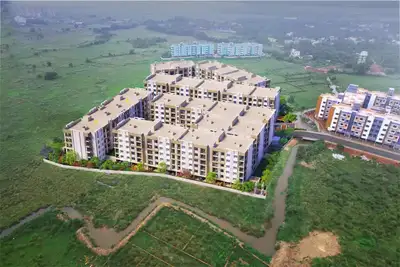 Image of 1113 Sq.ft 2 BHK Apartment / Flat for sale in Ashray Vihar Phase II, Madanpur, Bhubaneswar for Rs. 7700000