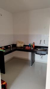 Kitchen Image of 1250 Sq.ft 3 BHK Apartment / Flat for sale in Majestique Rhythm County, Handewadi Pune for Rs. 8200000
