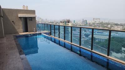 Balcony Image of 891 Sq.ft 1.5 BHK Apartment / Flat for rent in Alamdar Al Fatema Heights, Umerkhadi Mumbai for Rs. 65000
