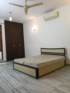 Bedroom Image of 1069 Sq.ft 2 BHK Builder Floor for rent in RWA Lajpat Nagar 4 Colonies, Lajpat Nagar New Delhi for Rs. 41000