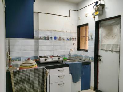 Kitchen Image of 550 Sq.ft 1 BHK Apartment / Flat for rent in Paradigm Pushpanjali Residency Phase III, Thane West Thane for Rs. 16990