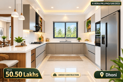 Image of 1500 Sq.ft 3 BHK Independent House for sale in Akathethara, Palakkad for Rs. 5050000