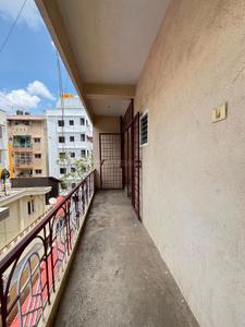 Balcony Image of 350 Sq.ft 1 BHK Builder Floor for rent in New Tippasandra Bengaluru for Rs. 15000
