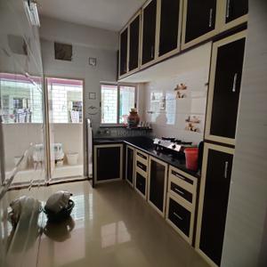 Kitchen Image of 1100 Sq.ft 2 BHK Apartment / Flat for sale in Patel Colony Jamnagar for Rs. 2800000