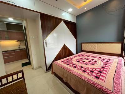 Bedroom Image of 1150 Sq.ft 2 BHK Apartment / Flat for rent in Rohan Leher III, Baner Pune for Rs. 38000