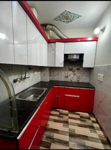 Kitchen Image of 430 Sq.ft 1 BHK Builder Floor for sale in Uttam Nagar New Delhi for Rs. 1400000