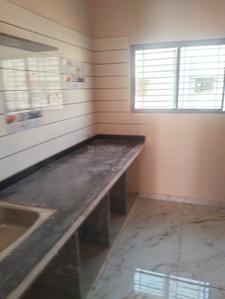 Kitchen Image of 450 Sq.ft 1 BHK Builder Floor for rent in Karm Ananta Homes, Dindoli Surat for Rs. 5500