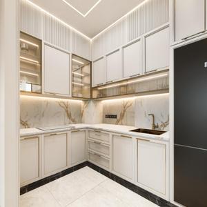 Kitchen Image of 387 Sq.ft 1 RK Apartment / Flat for sale in Dubai South Dubai for Rs. 18449390
