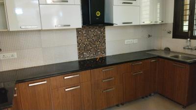 Kitchen Image of 1550 Sq.ft 3 BHK Builder Floor for rent in Big Block South City 2, Sector 49 Gurgaon for Rs. 50000