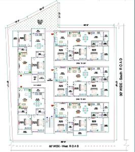 Image of 1600 Sq.ft 3 BHK Apartment / Flat for sale in Narsingi, Hyderabad for Rs. 10880000
