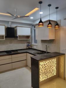 Kitchen Image of 1440 Sq.ft 3 BHK Builder Floor for rent in Chittaranjan Park New Delhi for Rs. 85000