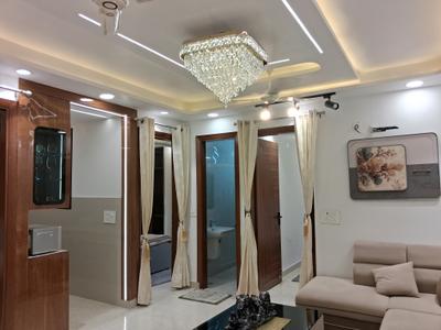 Living Room Image of 900 Sq.ft 3 BHK Builder Floor for sale in Dwarka Mor New Delhi for Rs. 5200000