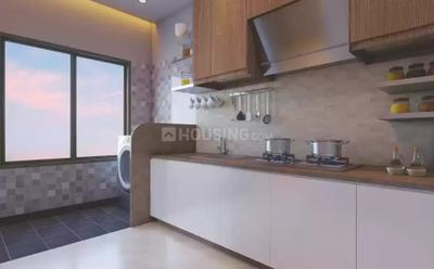 Kitchen Image of 802 Sq.ft 2 BHK Apartment / Flat for sale in Pharande Kairosa, Punawale Pune for Rs. 6000000