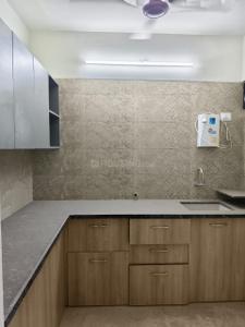 Kitchen Image of 985 Sq.ft 3 BHK Apartment / Flat for rent in Samraat Apna Ghar, Gangapur Nashik for Rs. 16000