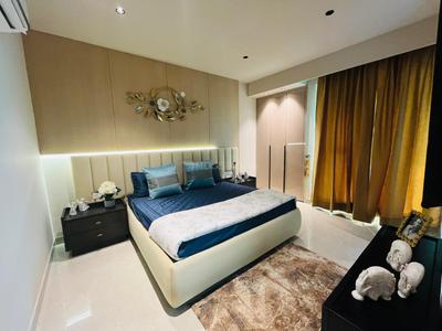 Bedroom Image of 1695 Sq.ft 3 BHK Apartment / Flat for sale in Krishna Atlantis Grand, Bhabat Zirakpur for Rs. 13850000