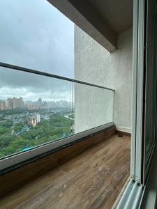 Balcony Image of 863 Sq.ft 2 BHK Apartment / Flat for sale in Ashar Arize, Kalwa Thane for Rs. 15000000